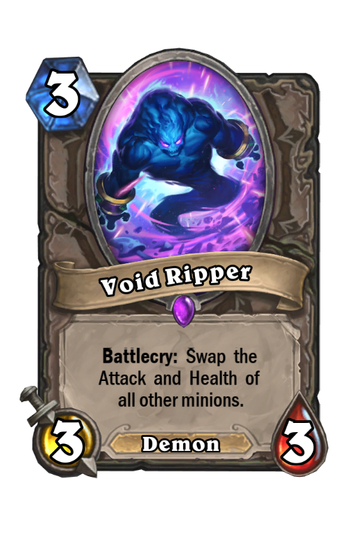 Void Ripper Hearthstone kártya