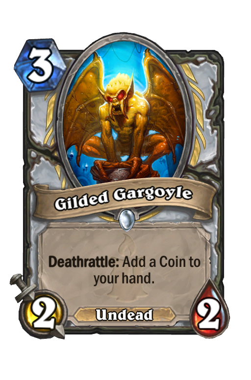 Gilded Gargoyle Hearthstone kártya