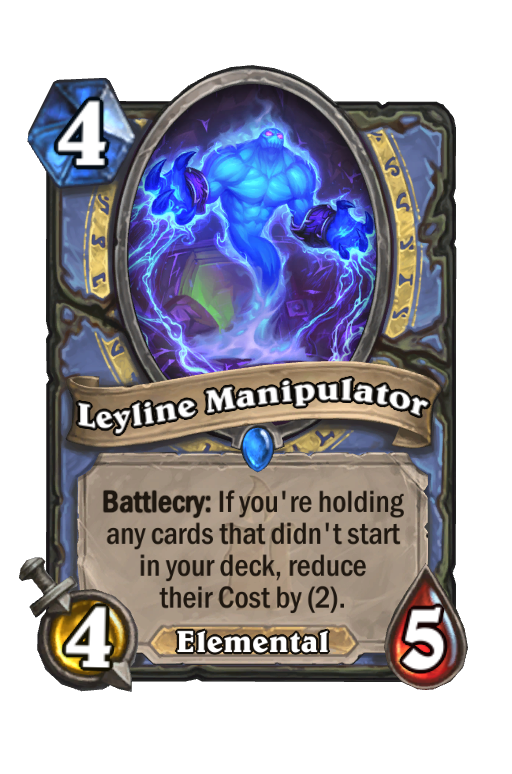 Leyline Manipulator Hearthstone kártya