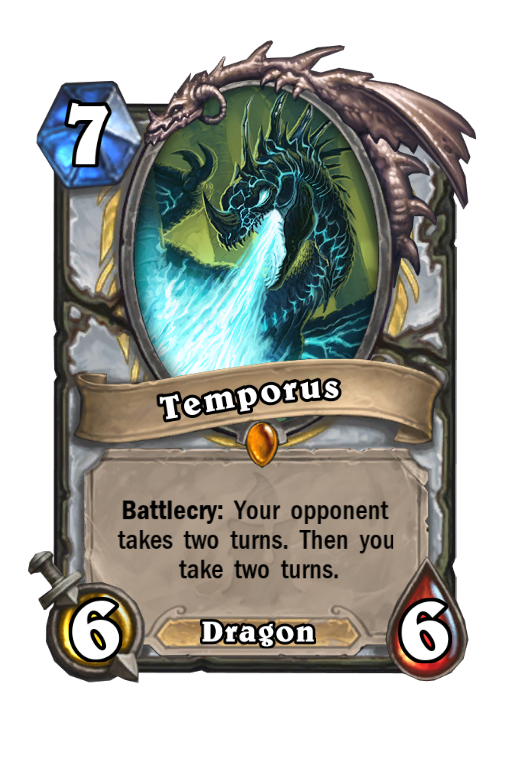 Temporus Hearthstone kártya