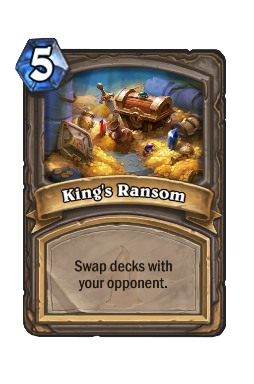King's Ransom Hearthstone kártya
