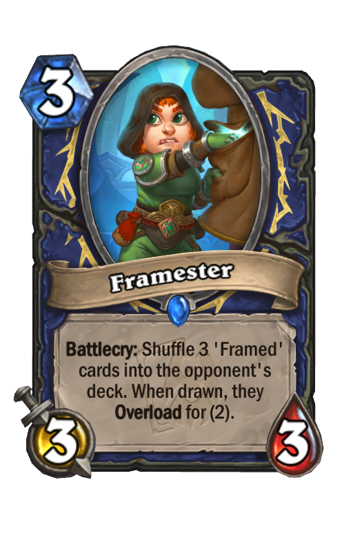 Framester Hearthstone kártya