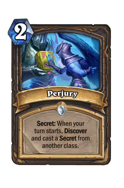 Perjury Hearthstone kártya