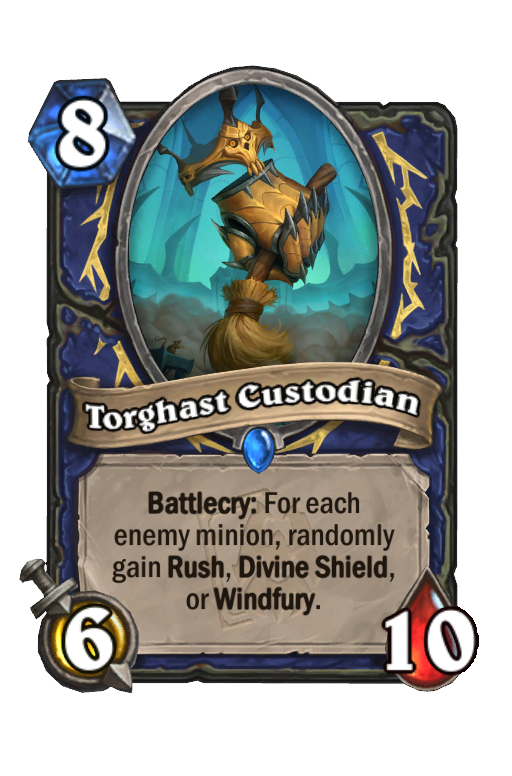 Torghast Custodian Hearthstone kártya