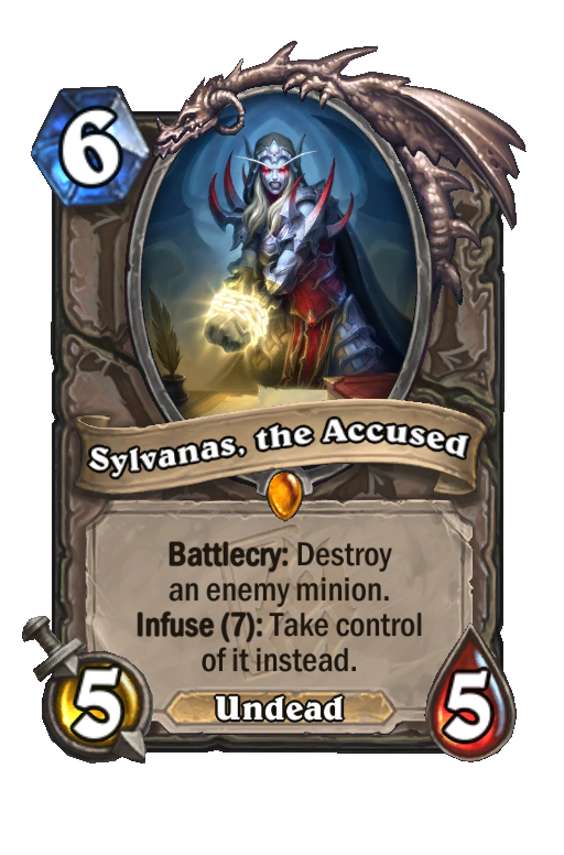 Sylvanas, the Accused Hearthstone kártya