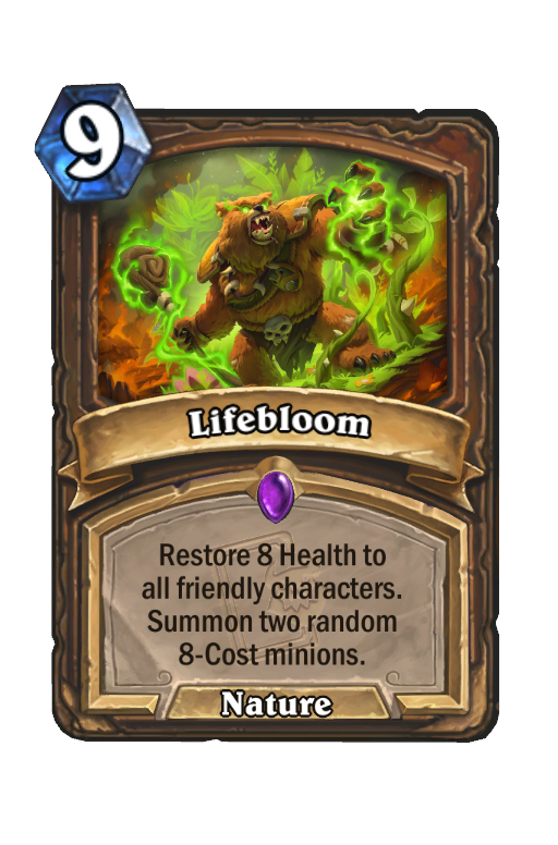 Lifebloom Hearthstone kártya