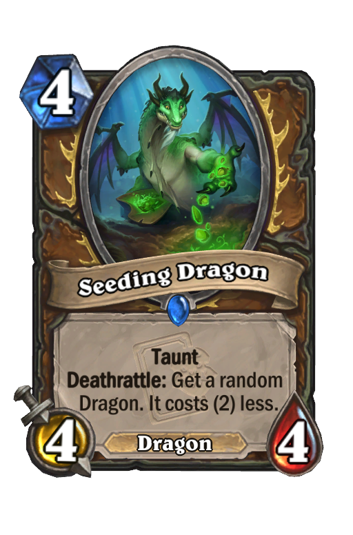 Seeding Dragon Hearthstone kártya