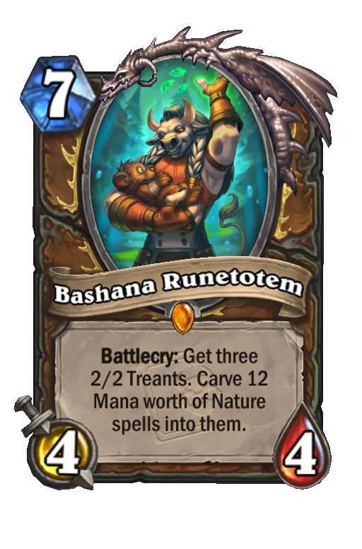 Bashana Runetotem Hearthstone kártya