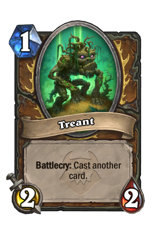 Treant Hearthstone kártya