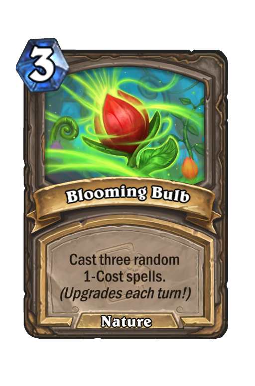 Blooming Bulb Hearthstone kártya