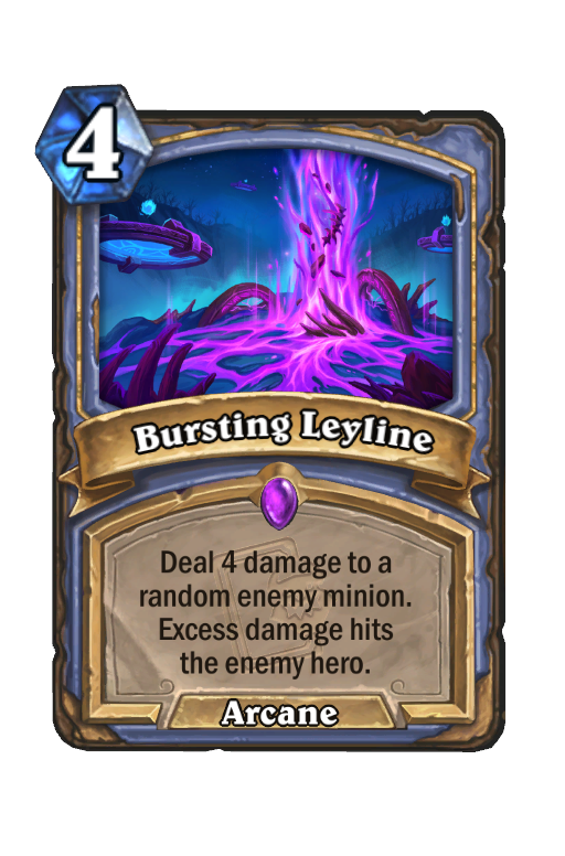 Bursting Leyline Hearthstone kártya