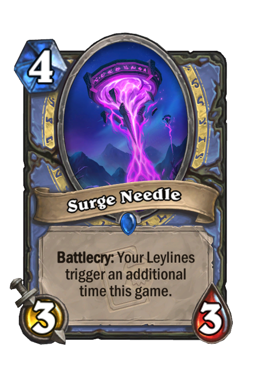 Surge Needle Hearthstone kártya
