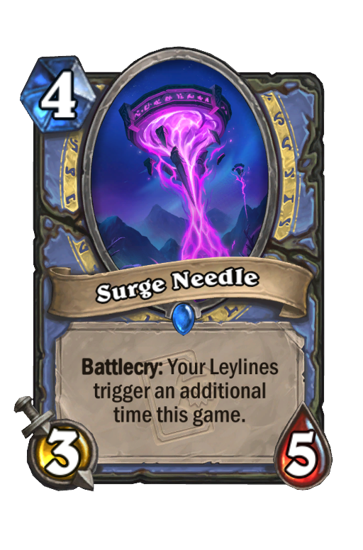 Surge Needle Hearthstone kártya