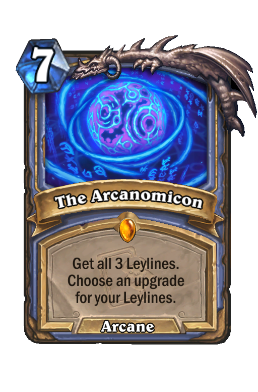 The Arcanomicon Hearthstone kártya