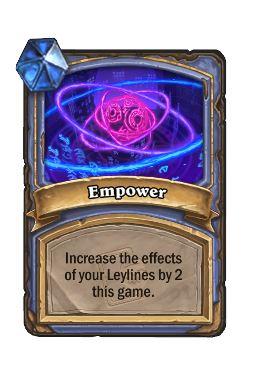 Empower Hearthstone kártya