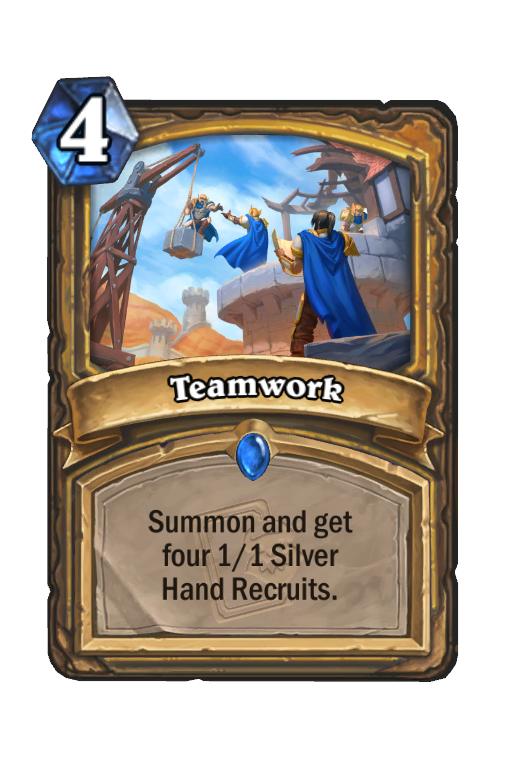 Teamwork Hearthstone kártya