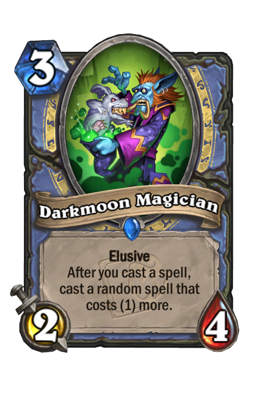Darkmoon Magician Hearthstone kártya