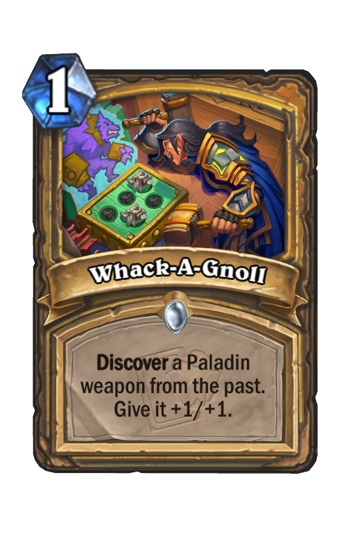 Whack-A-Gnoll Hearthstone kártya