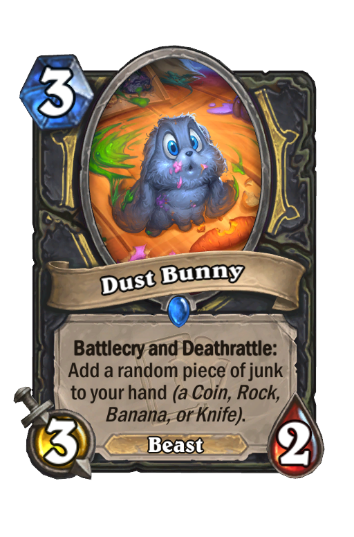Dust Bunny Hearthstone kártya
