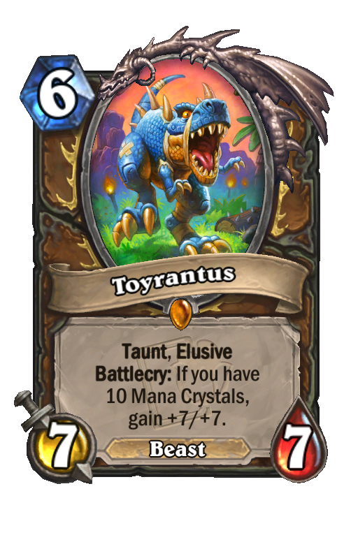 Toyrantus Hearthstone kártya
