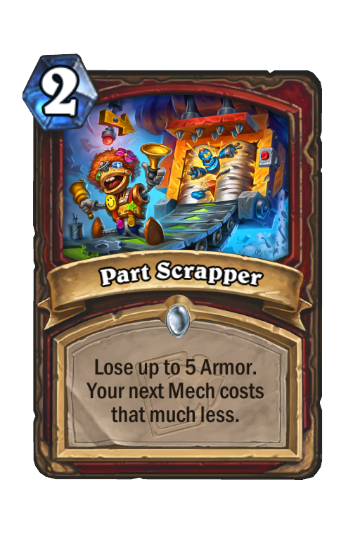 Part Scrapper Hearthstone kártya