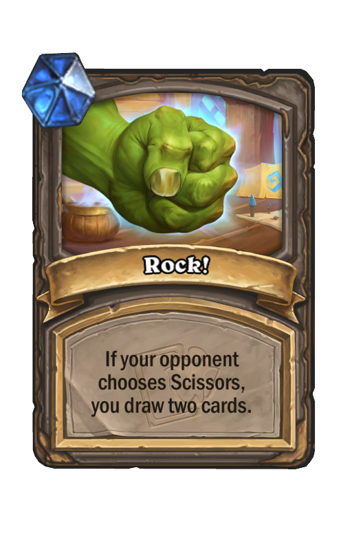Rock! Hearthstone kártya