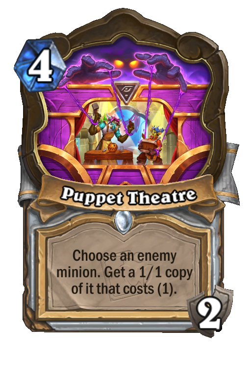 Puppet Theatre Hearthstone kártya