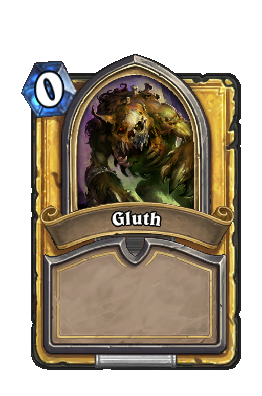 Gluth Hearthstone kártya