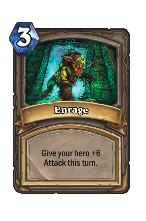 Enrage Hearthstone kártya