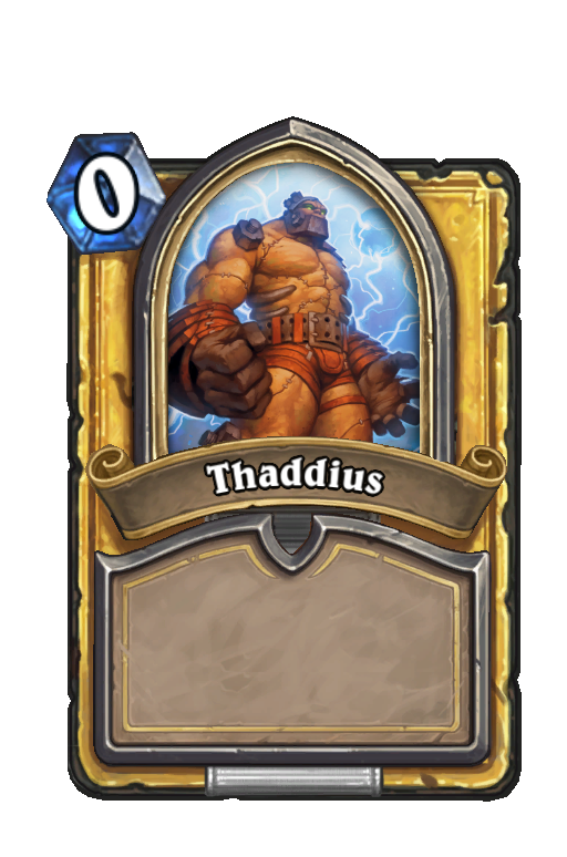 Thaddius Hearthstone kártya