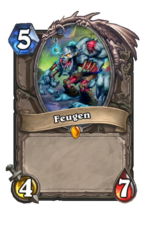 Feugen Hearthstone kártya