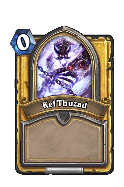 Kel'Thuzad Hearthstone kártya