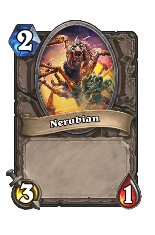 Nerubian Hearthstone kártya