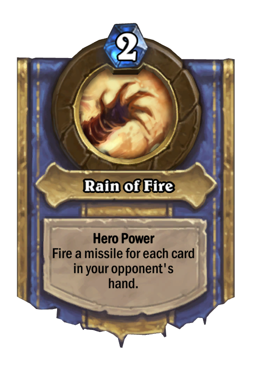 Rain of Fire Hearthstone kártya