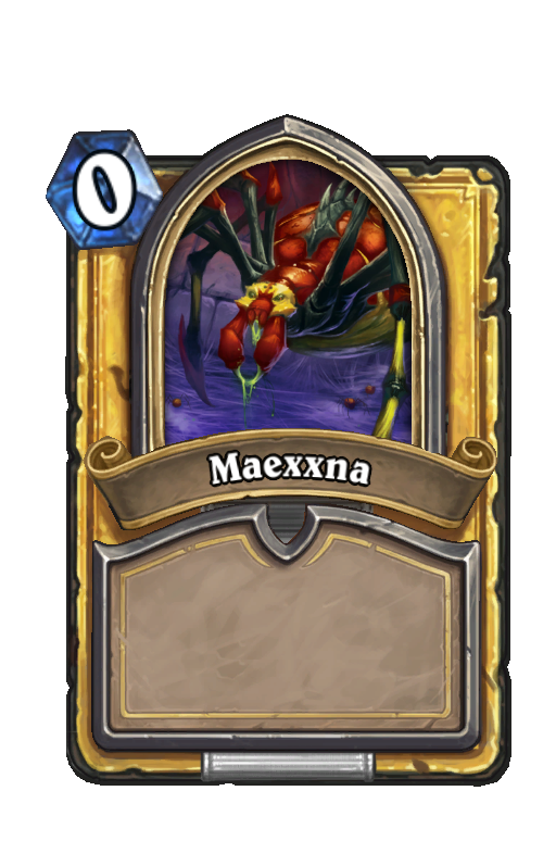 Maexxna Hearthstone kártya