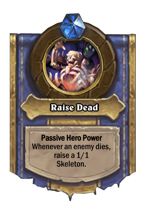 Raise Dead Hearthstone kártya
