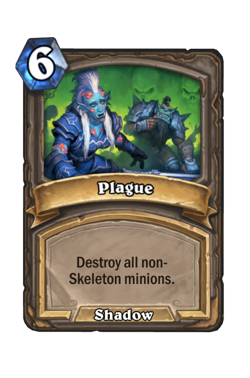 Plague Hearthstone kártya