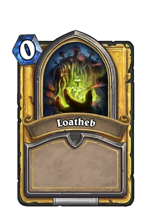 Loatheb Hearthstone kártya