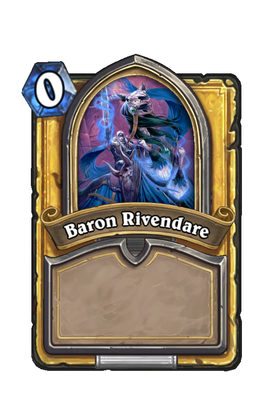 Baron Rivendare Hearthstone kártya