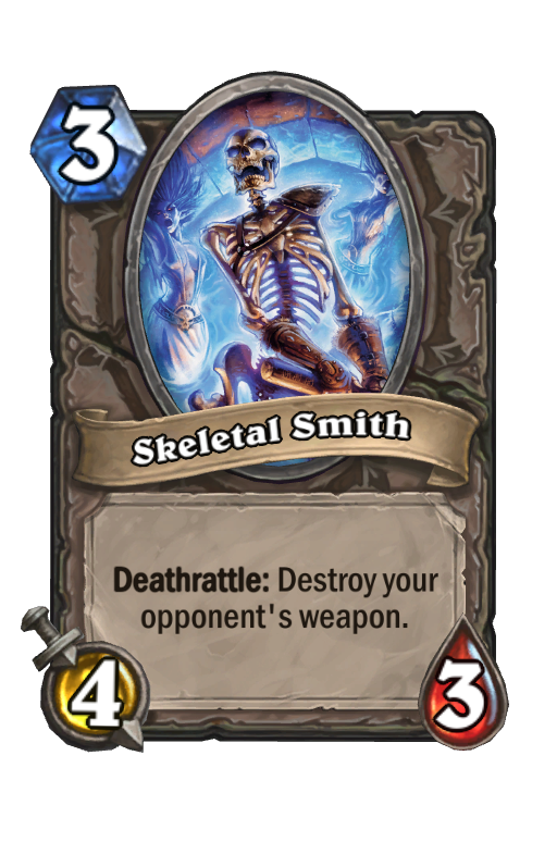 Skeletal Smith Hearthstone kártya