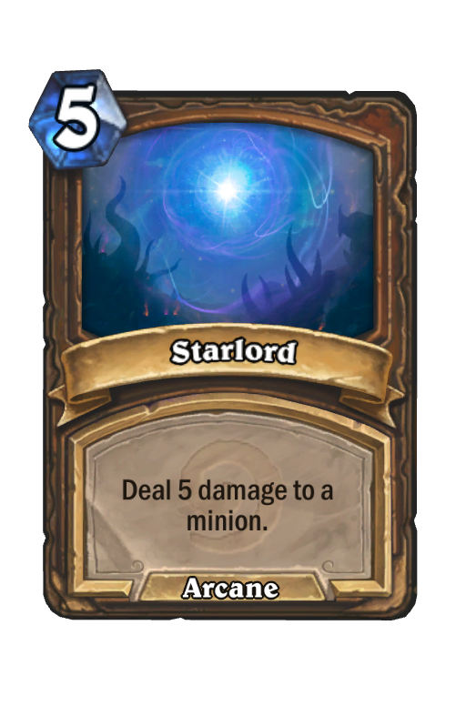 Starfall Hearthstone kártya