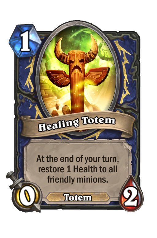 Healing Totem Hearthstone kártya
