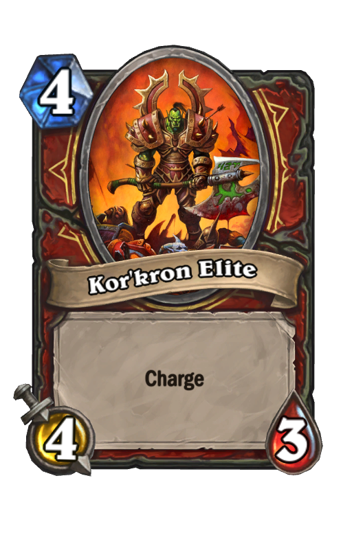 Kor'kron Elite Hearthstone kártya
