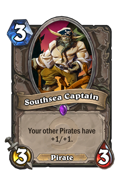 Southsea Captain Hearthstone kártya