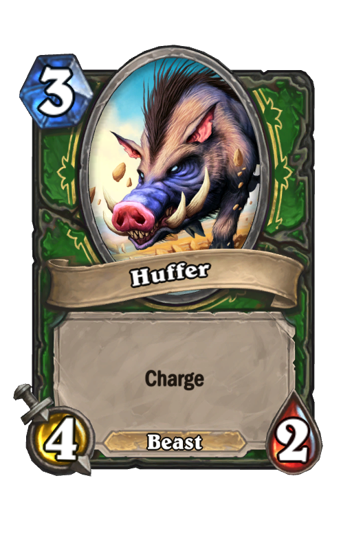 Huffer Hearthstone kártya