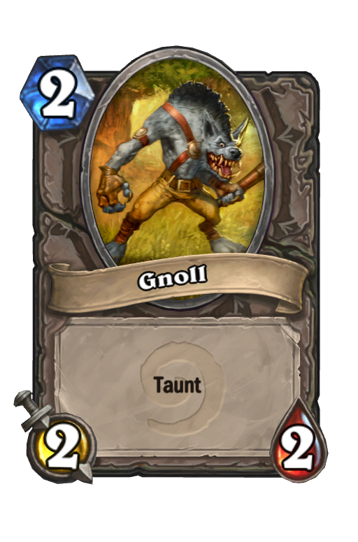 Gnoll Hearthstone kártya