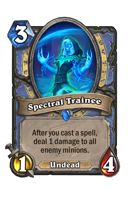 Spectral Trainee Hearthstone kártya
