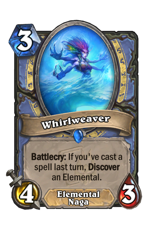 Whirlweaver Hearthstone kártya