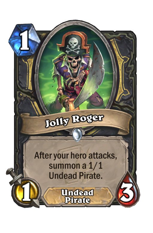 Jolly Roger Hearthstone kártya