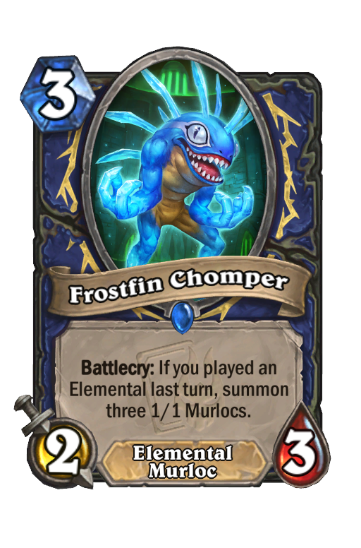 Frostfin Chomper Hearthstone kártya